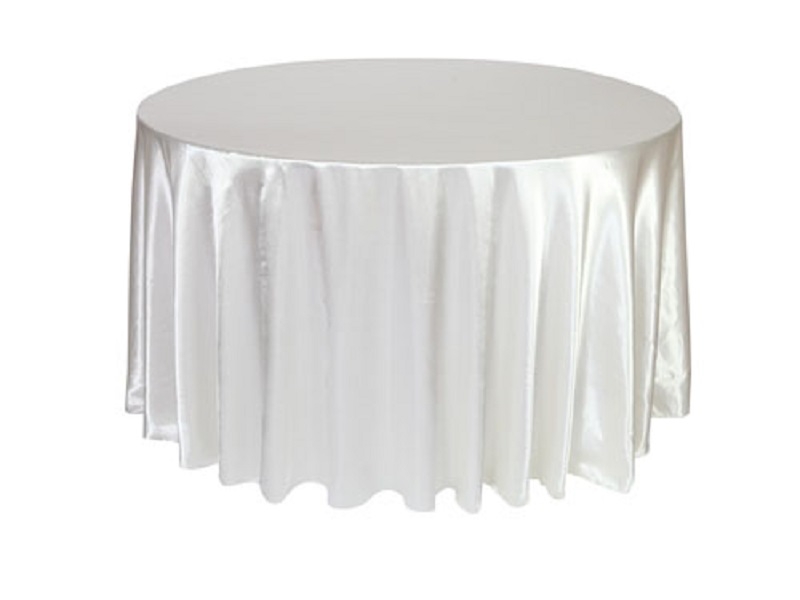 Obrus teflónový so zataveným okrajom na okrúhly stôl, priemer 160cm (10ks)  | Belistar.sk