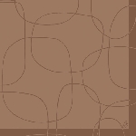 Luxusný obrúsok 40cm Grinda pacific hnedá (1ks)