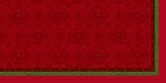 Obrus z netkanej textílie 84x84cm Festive Charme red AKCIA