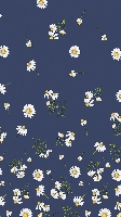 Umývateľný obrus Dunisilk Pretty Daisy blue 138x220cm AKCIA